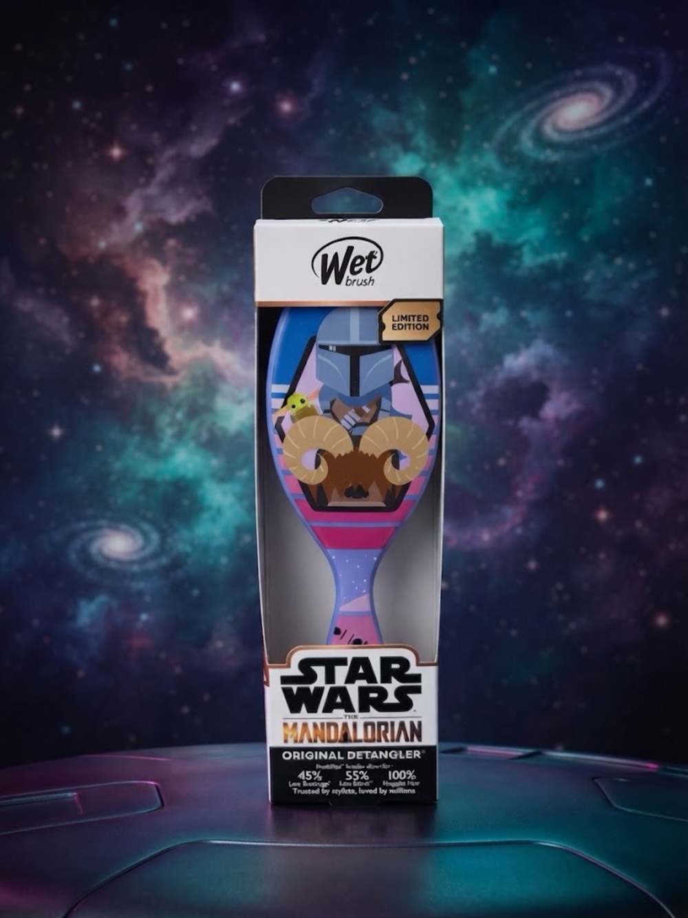 Wet Brush Star Wars Mandalorian Grogu Original Detangler Limited Edition NWT